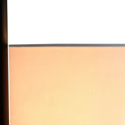 Stehleuchte mit Stoffschirm Creme - Abrahams