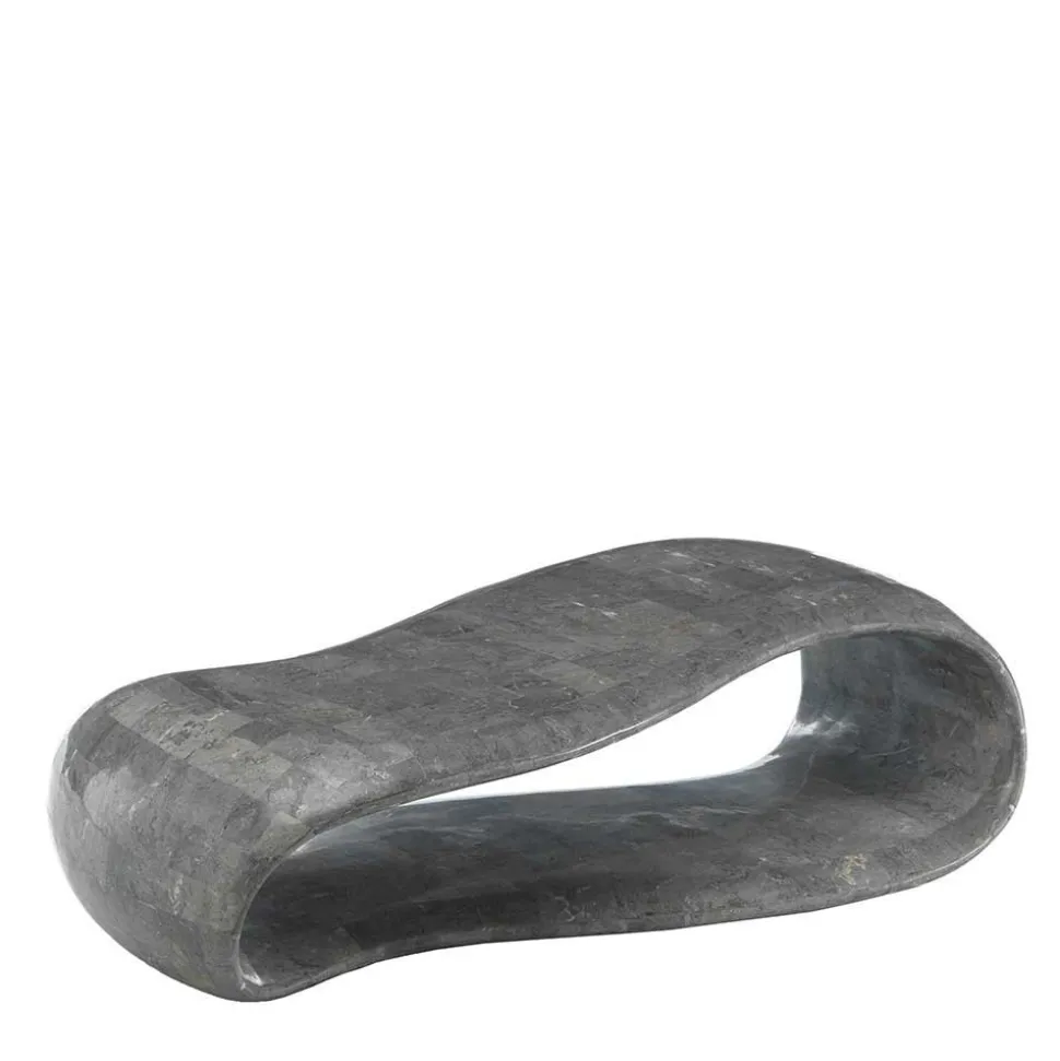 Stein Wohnzimmertisch Sunderland in Grau