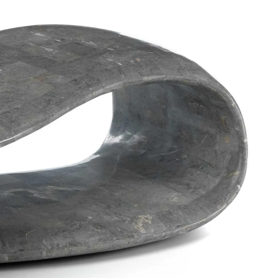 Stein Wohnzimmertisch Sunderland in Grau