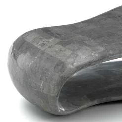 Stein Wohnzimmertisch Sunderland in Grau