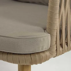 Stühle aus Kordelgeflecht & Holz - Movement (2er Set)