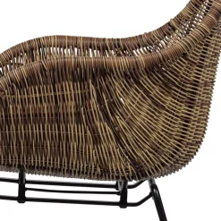 Stühle aus Kunstrattan in Beigegrau - Simonas (2er Set)