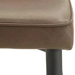 Stühle in Braun Kunstleder - Freiburg (2er Set)