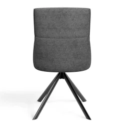 Stühle mit Federkern in Anthrazit - Markos (2er Set)