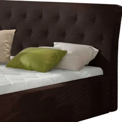 Stoffbett in Braun - Svilia