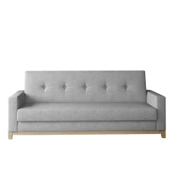Stoff-Klappsofa in Grau - Ejolas