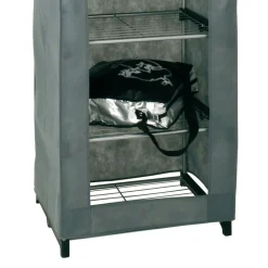 Stoffschrank Katro in Grau