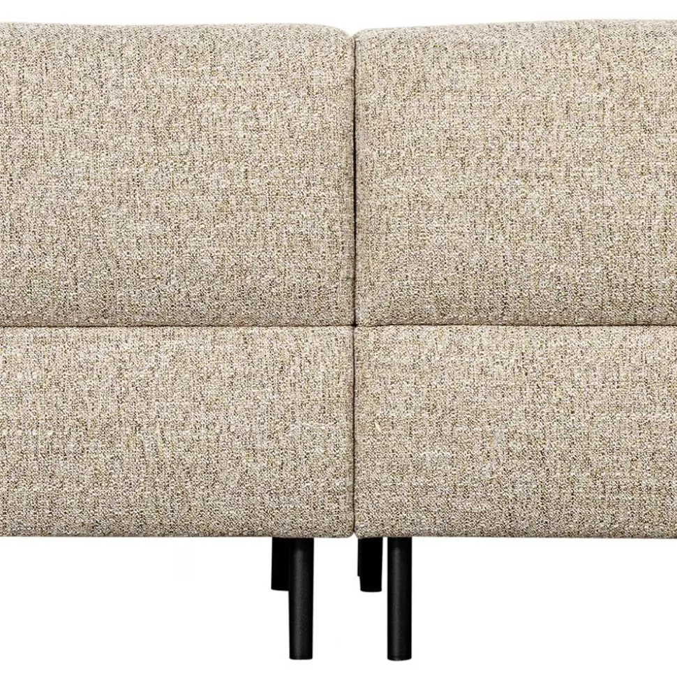 Strukturstoff Sofaecke in Beigegrau - Pantras