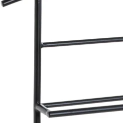 Stummer Diener mit Ablage in Schwarz - Spanola