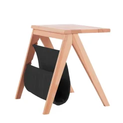 Stylischer Abstelltisch Lazadro aus Kernbuche Massivholz