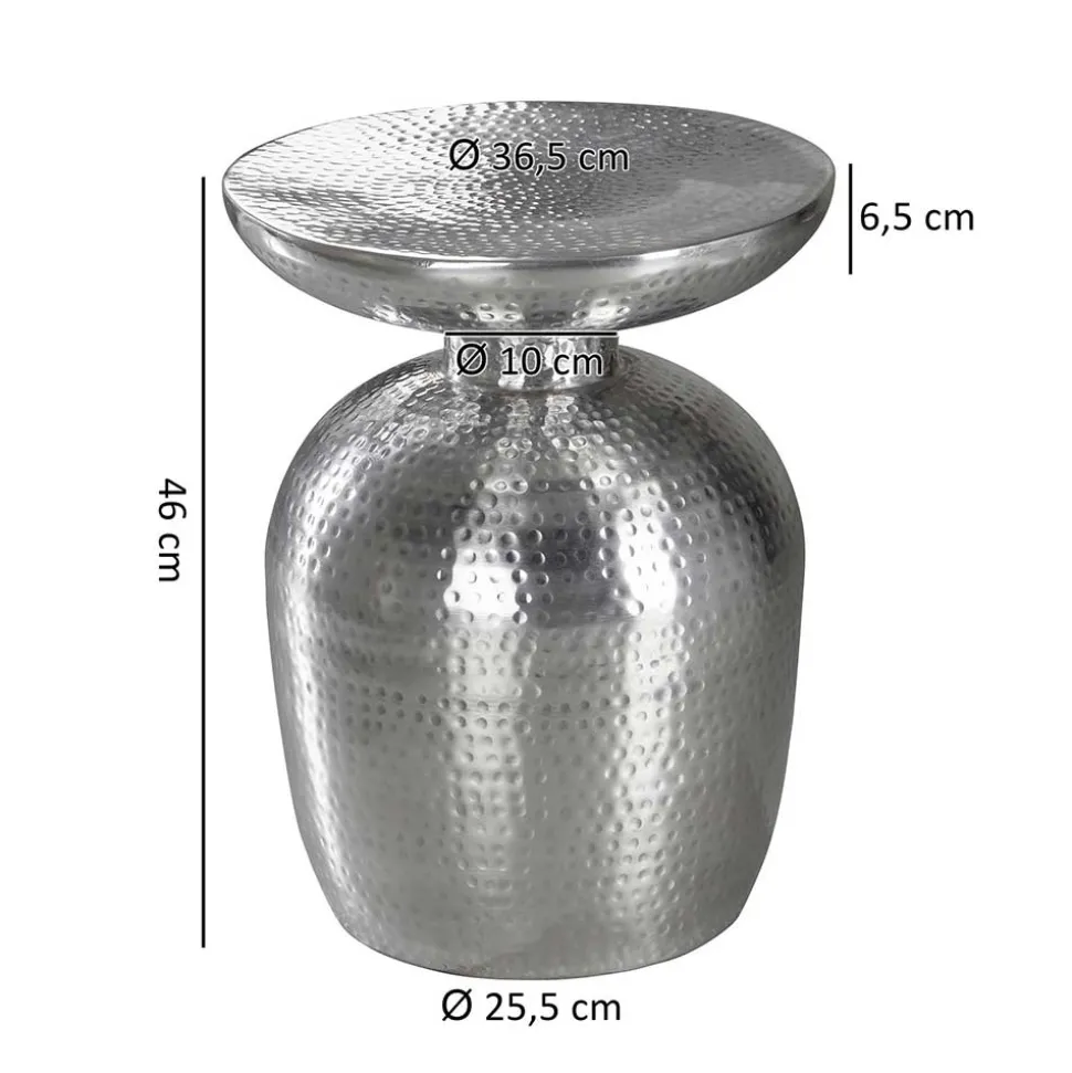 Stylischer Metalltisch mit Vasen Design - Myranga