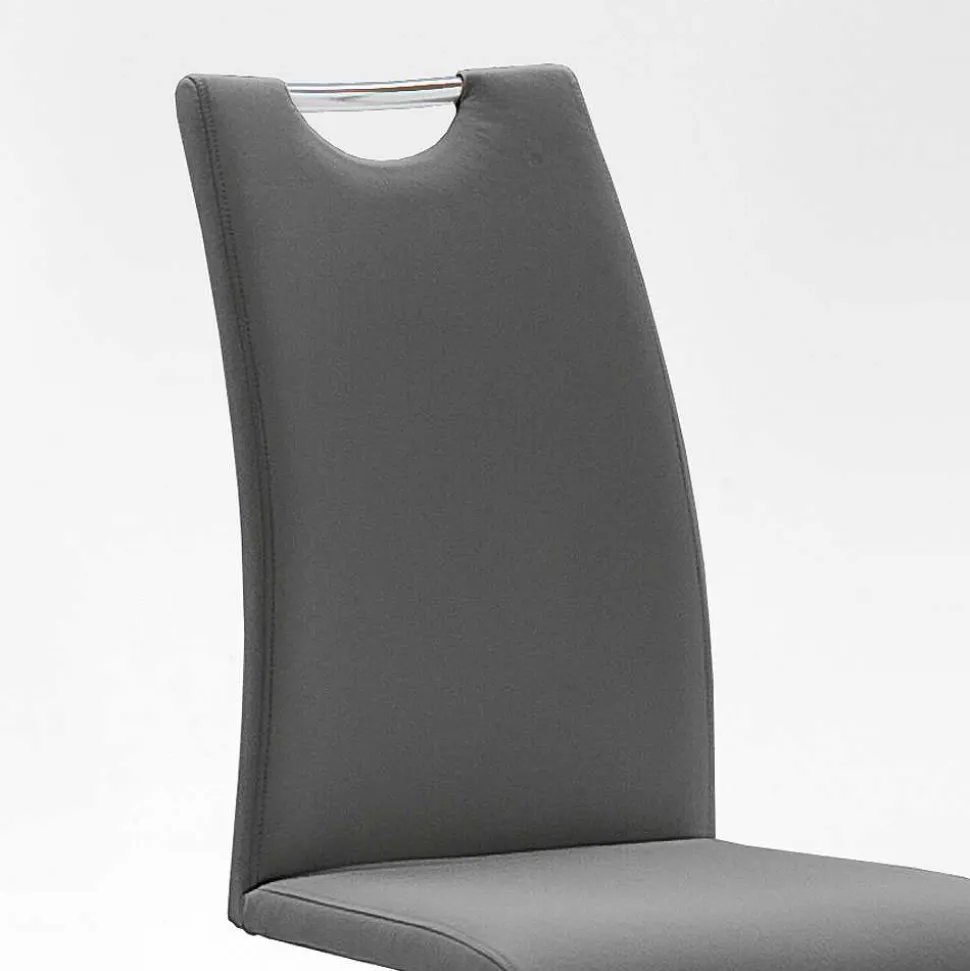 Swingstuhl Filio in Grau (2er Set)