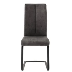 Swingstuhl Quartett in Anthrazit - Amando (4er Set)