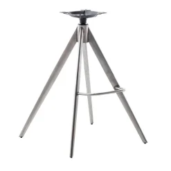 Taschenfederkern-Barstühle mit Armlehnen - Swanda (2er Set)