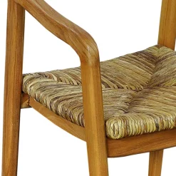 Teak Holzstuhl mit Armlehnen - Donabello
