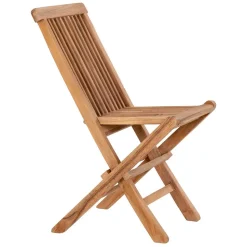 Teak Kinderstühle mit 33 cm Sitzhöhe - Almente (2er Set)
