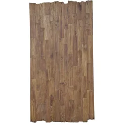 Teak Recyclingholz Tisch mit X Füßen - Omegon