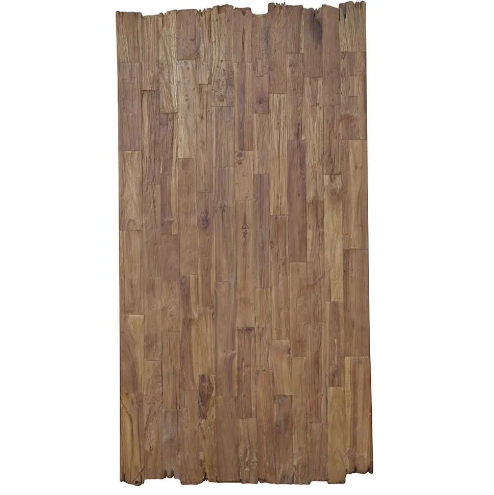 Teak Recyclingholz Tisch mit X Füßen - Omegon