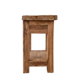 Teak Telefontisch Ragista aus Recyclingholz massiv