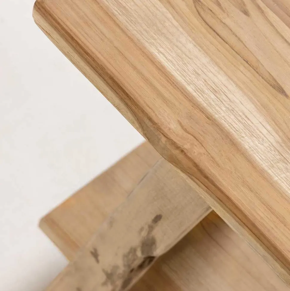 Teakholz Bank mit Ablageboden - Romitella