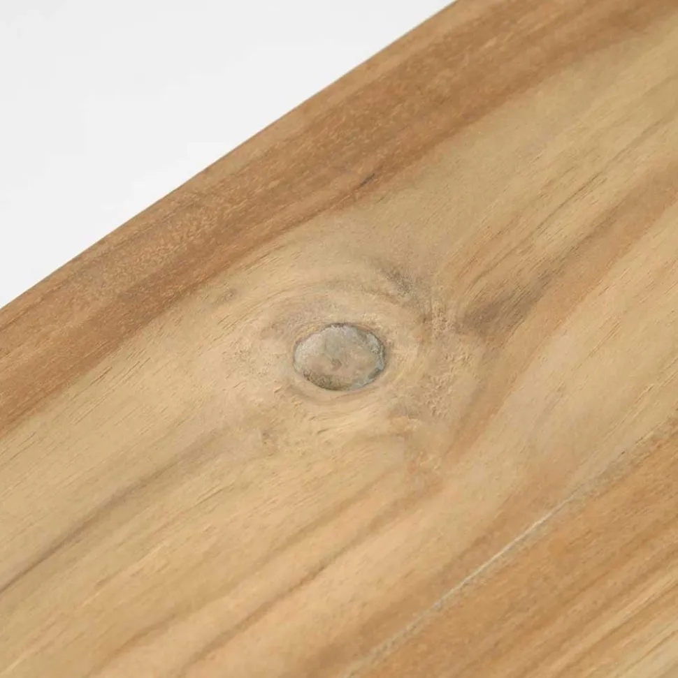 Teakholz Bank mit Ablageboden - Romitella