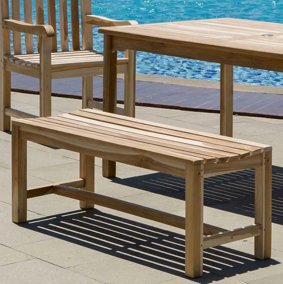 Teakholz Möbelset für den Garten - Klahuma (fünfteilig)