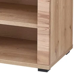 Teilmassive Schuhbank mit zwei Fächern - Latenda