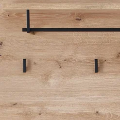 Teilmassives Garderobenpaneel mit Hutboden - Latenda