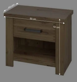 Teilmassives Schlafzimmer Möbelset - Riostar (vierteilig)