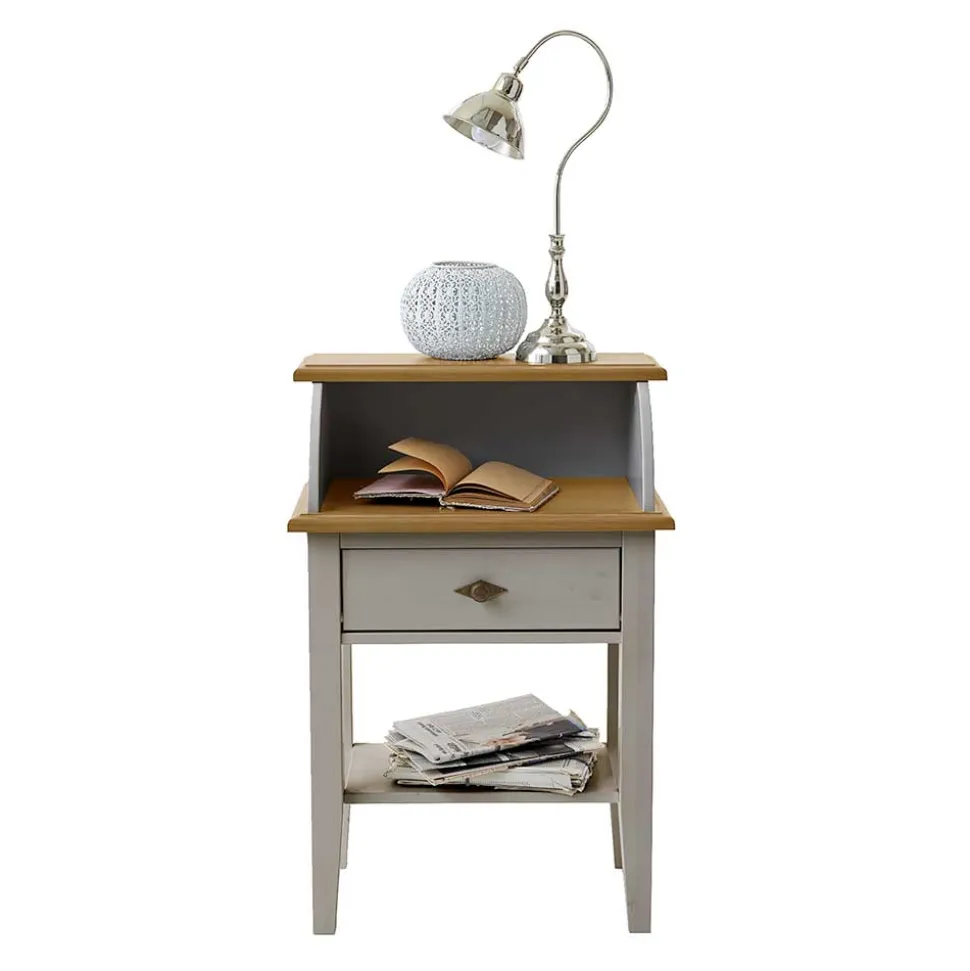 Telefontisch Landhaus Cempino in Grau