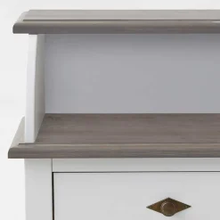 Telefontischchen Mirandesca in Weiß