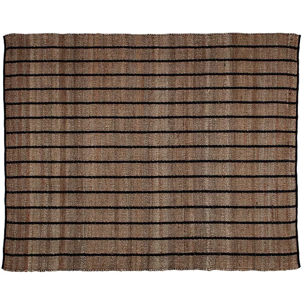 Teppich aus Jute und Baumwolle in Natur - Ruvania