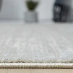 Teppich in Creme & Beige - dezent gemustert - Rondma