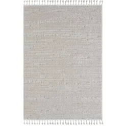 Teppich in Creme mit Kurzflor - Brayan