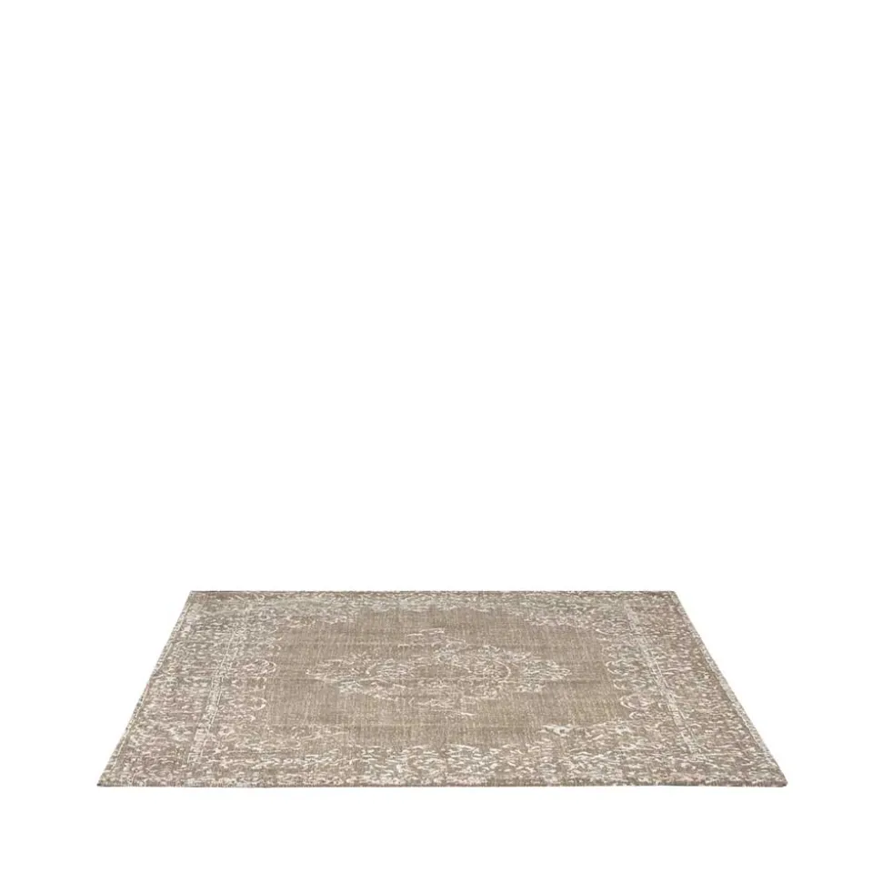 Teppich in Khaki mit Vintage Orient Motiv - Savilla