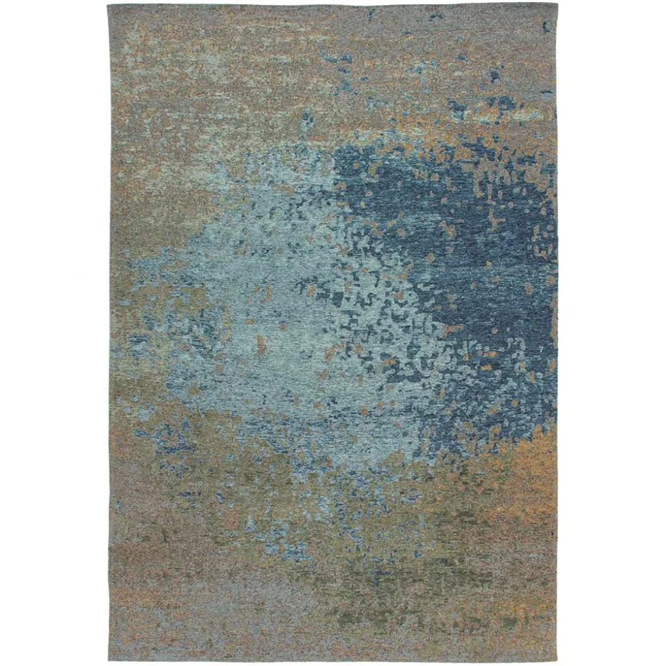 Teppich in Taupe und Blau - Crespa