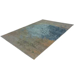 Teppich in Taupe und Blau - Crespa