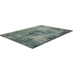 Teppich in verwaschener Optik in Grün Grau - Koprana