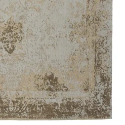 Teppich in Vintage Used Optik - Beige & Hellbraun - Lurymia