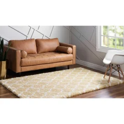 Teppich Läufer gemustert im Kacheldesign - Arelas