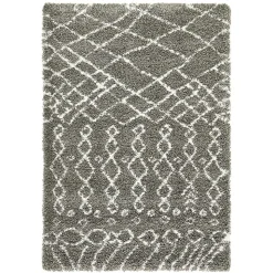 Teppich Läufer mit abstraktem Muster - Hochflor - Cazryn