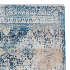 Teppich mit ausgewaschenem Orient Motiv - Gemta