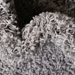 Teppich mit Hochflor in Hellgrau - Sirias