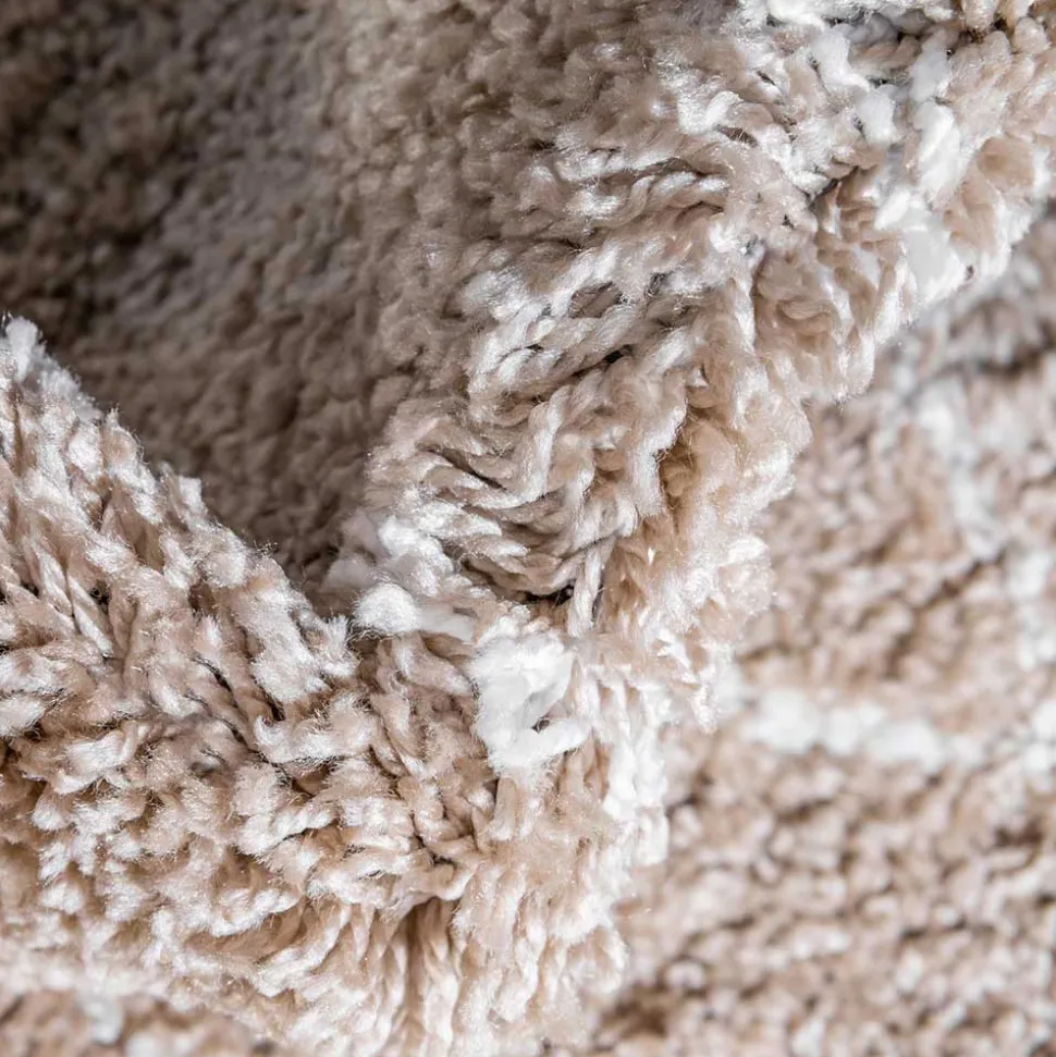 Teppich mit hohem Flor - 150 cm rund - Alli