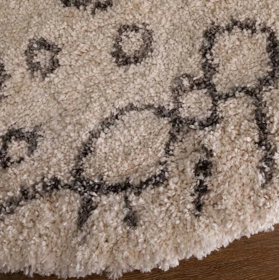 Teppich mit hohem Flor - Durchmesser 150 cm - Osika