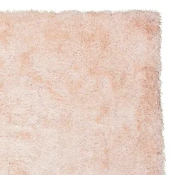 Teppich mit langem Flor in Rosa - Elani