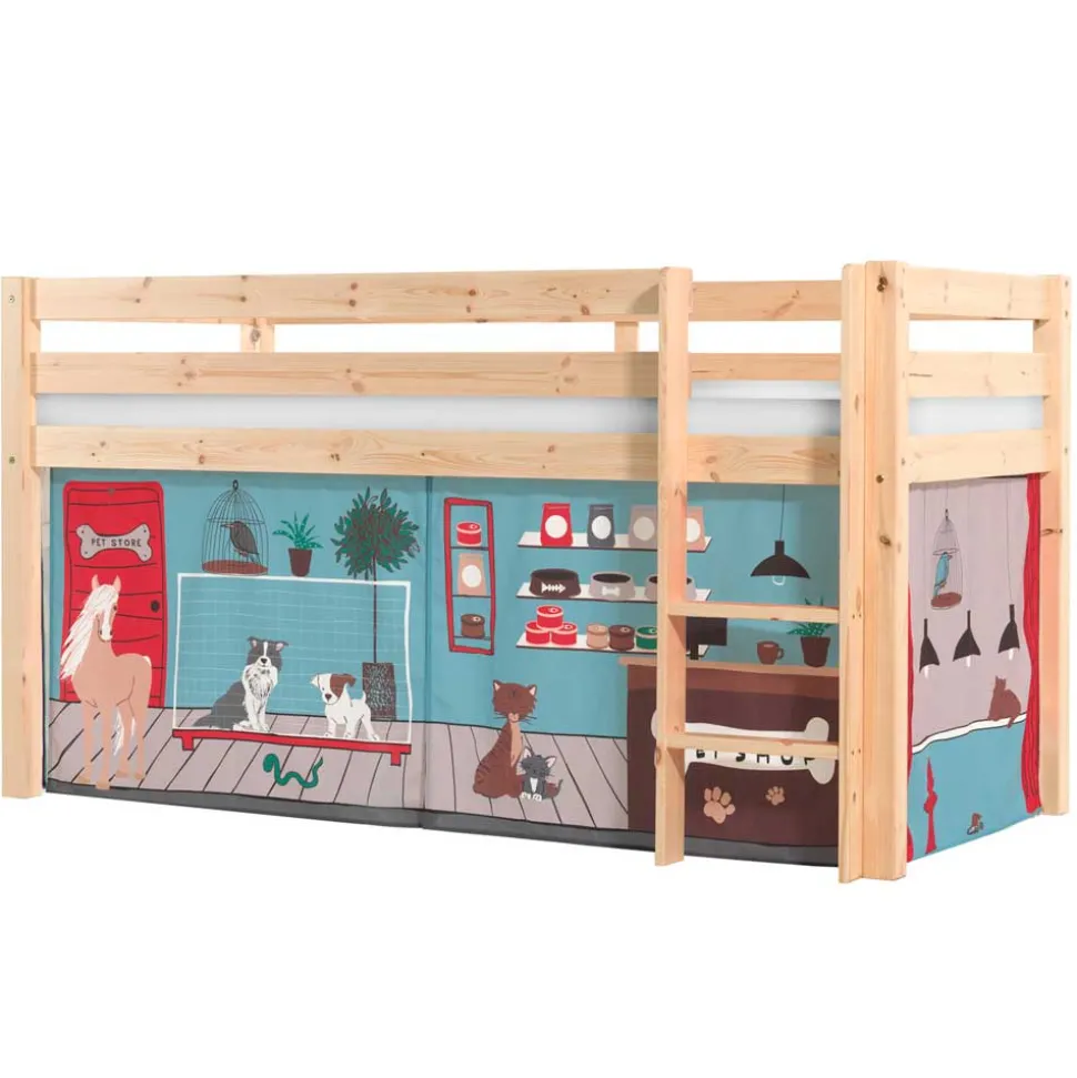 Tier Laden Hochbett für Kinder - Asmus