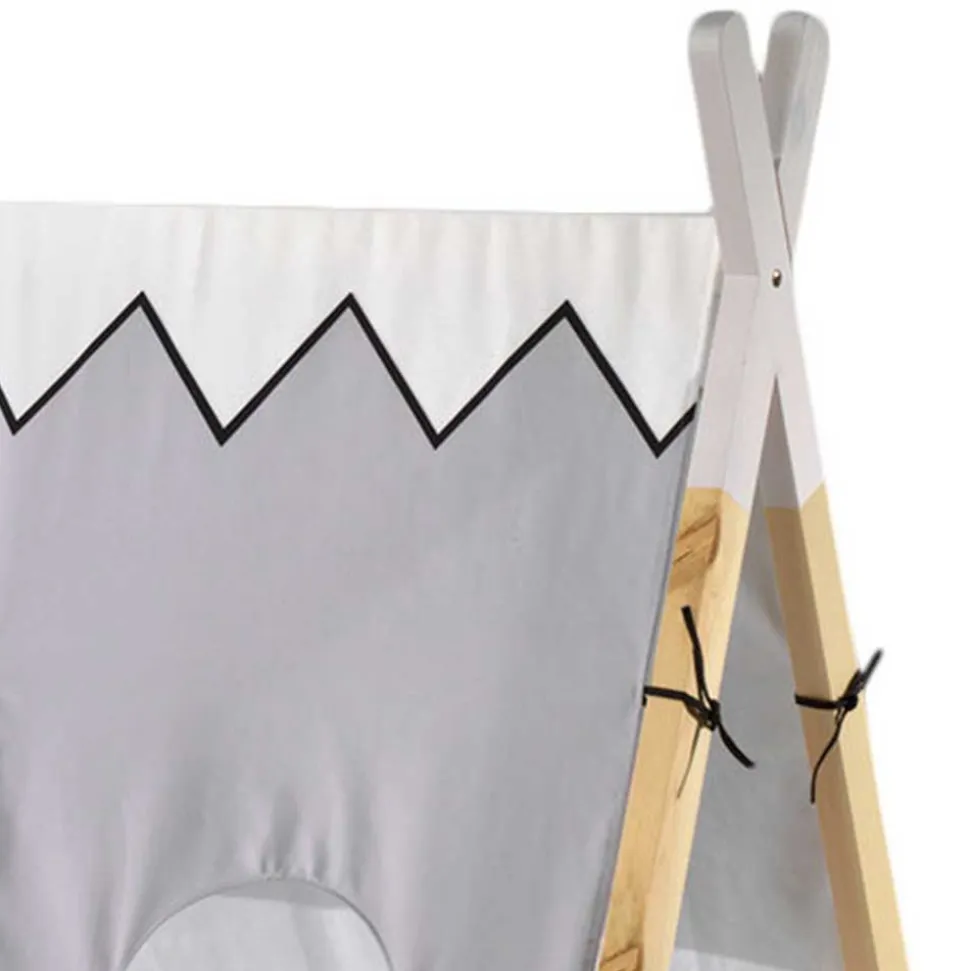 Tipi Zeltbett für Kinder mit Stoffdach - Lagion