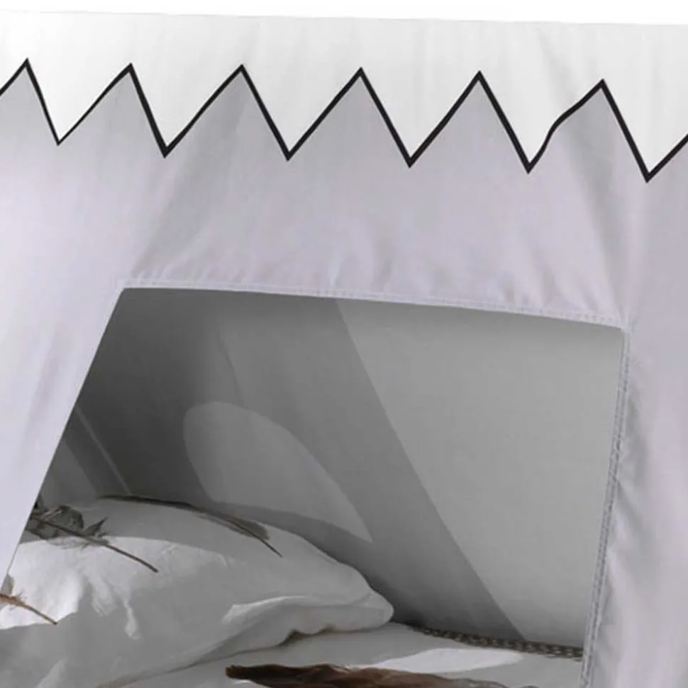 Tipi Zeltbett für Kinder mit Stoffdach - Lagion