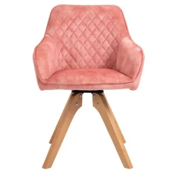 Tisch & Samt Tischsessel - Matiano (siebenteilig)